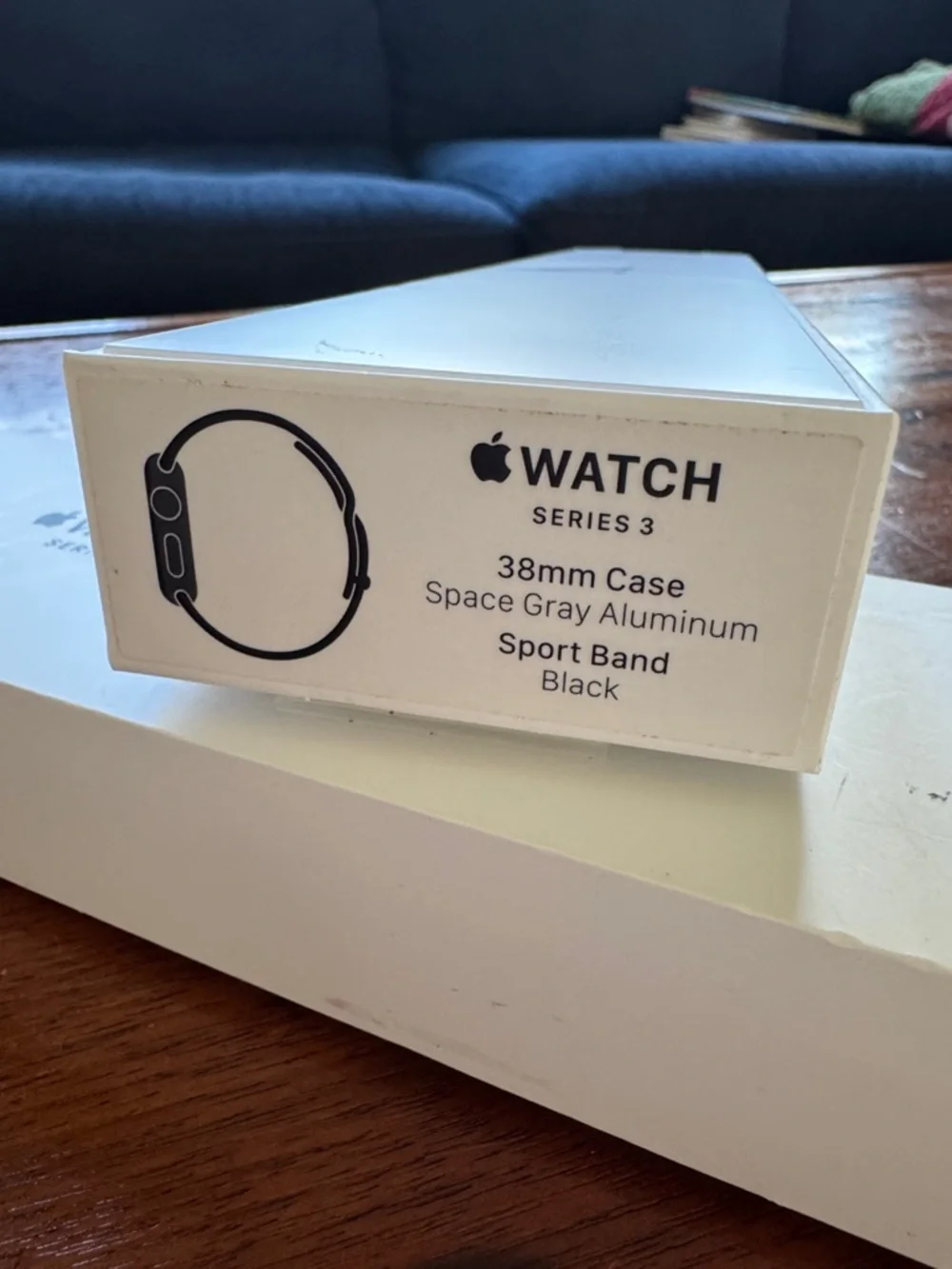 Apple Watch Series 3 Smartwatch -38mm Black/Space Gray